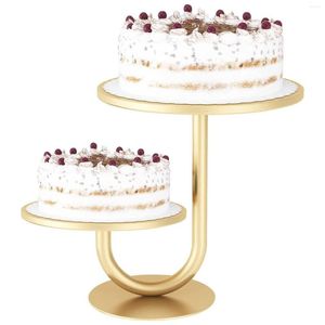 Ferramentas de panificação Round Cupcake Stand Display Plate Decor Serving Bandeja de decoração caseira de casamento Festa da família Festa elegante Arte