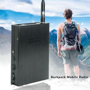 Walkie Talkie Abbree Dual Band ryggsäck Mobil radiostation VHF UHF Portabel fordon större kapacitet Batteri Antennprogrammeringskabel