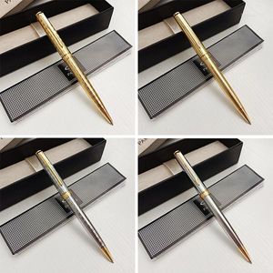 Classic Design Metal Ballpoint Pen Blue Ink Business Office Signature Pens