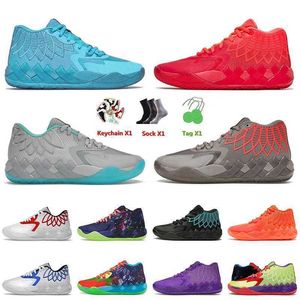 Scarpe da basket da donna per bambini MB.01 Taglia da uomo 12 Tutte blu Rick e Motti Red Ridge Beige Bath City Galaxy Tennis Sport all'aperto