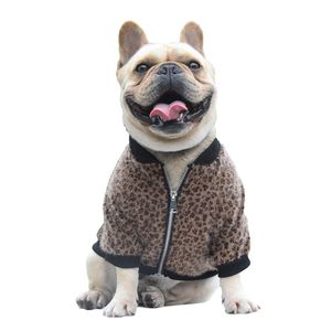 Vestuário para cães de moda roupas de tamanho médio roupas de cachorro primavera e inverno estampar a corrente puxar a corrente Teddy Golden Bulldog Method Onesie Fácil de usar decolar