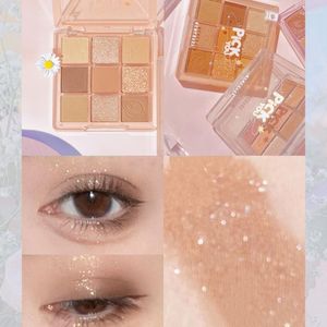 Eye Shadow 9 Colors Matte Eyeshadow Palette Makeup Pearly Glitter Shining Earth Color Longlasting Make Up Cosmetics