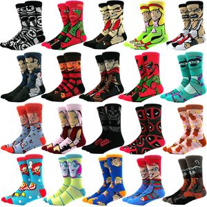 Mens Socks Selling High Quality Men Women Funny Personality Fashion Stockings Cartoon Skarpetki Drop Delivery 2022 Smtip