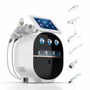 6 in 1 Oxygen Microdermabrasion EMS Diamond Peel Skin Blackhead Remover Water Hydro Dermabrasion Deep Cleaning Facial Machine Factory Price