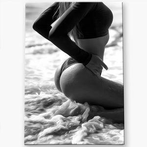  Modaya Uygun Tamamen Siyah Mayo Aksesuarı - Kadınlar için Minimalist Tasarım Plaj Kıyafeti Vurgusu