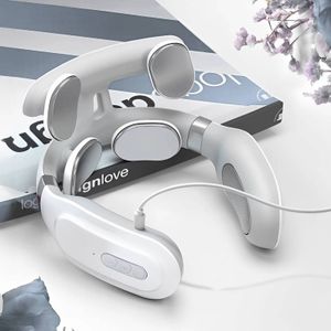 Taşınabilir Boyun ve Omuz Masaj Aleti - Ayarlanabilir Yoğunluk ve Modlarla Derin Doku Yoğurma - USB Şarj Edilebilir Ergonomik Tasarım