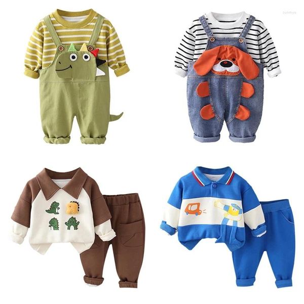 Kleidungssets Sommer Baby Mädchen Jungen Kleinkind Lässige Mode Säuglingskleidung Anzüge Top Hosen Kinder Kinder Kostüm Zweiteiliger Anzug