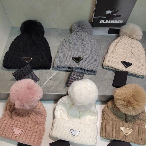 Cappello a collo di cigno alla moda di design Cappello invernale in lana calda da uomo e da donna Classico versatile