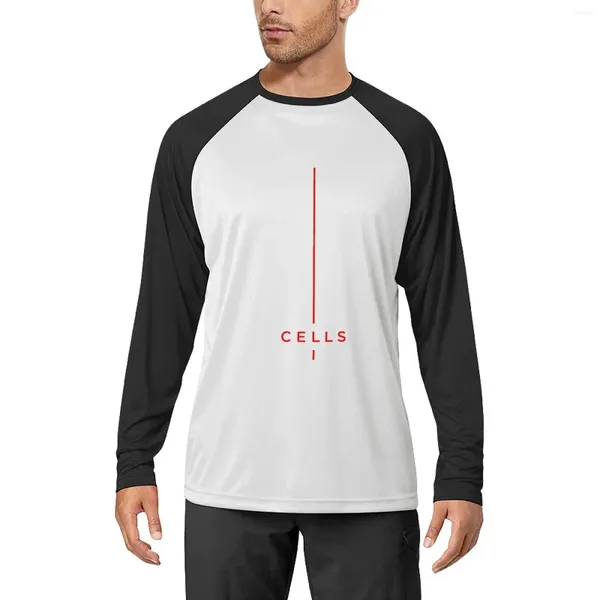 Herren-T-Shirts, Zellen/Interlinked, langärmeliges T-Shirt, Sweat-Shirt, Übergröße, Übergröße für Männer
