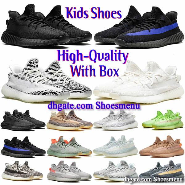 Kinder Laufschuhe Designer Sneakers Jungen Mädchen Kinder Babys Kleinkinder Trainer Jogging Dreifach Weiß Schwarz Blau Rot Grün Grau Lässig Klassisch True Form v2 Mit Box