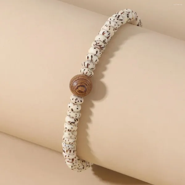 Strand YUOKIAA Moda vintage Stella naturale Luna Bodhi Perline di legno Fascino Bracciale con perline Meditazione Yoga Guarigione Gioielli Coppia Regalo