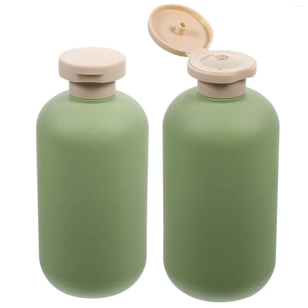 Dispensador de sabão líquido 2 peças, garrafa de gel de banho, recipientes de viagem para produtos de higiene pessoal, shampoo, loção, garrafas pequenas de tamanho vazio Vegamore