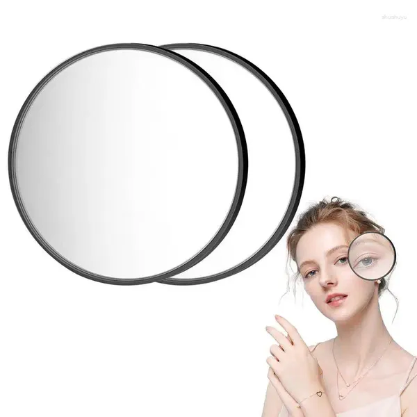 Conjunto de acessórios de banho Ampliação espelho cosmético Clear Frame Pocket Maquiagem para barbear limpeza facial profunda e sobrancelha