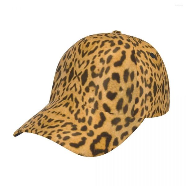 Cappellini da baseball Pelle di leopardo e gattopardo Berretto sportivo da esterno Cappello da baseball Uomo Donna Visiera Street Hip Hop