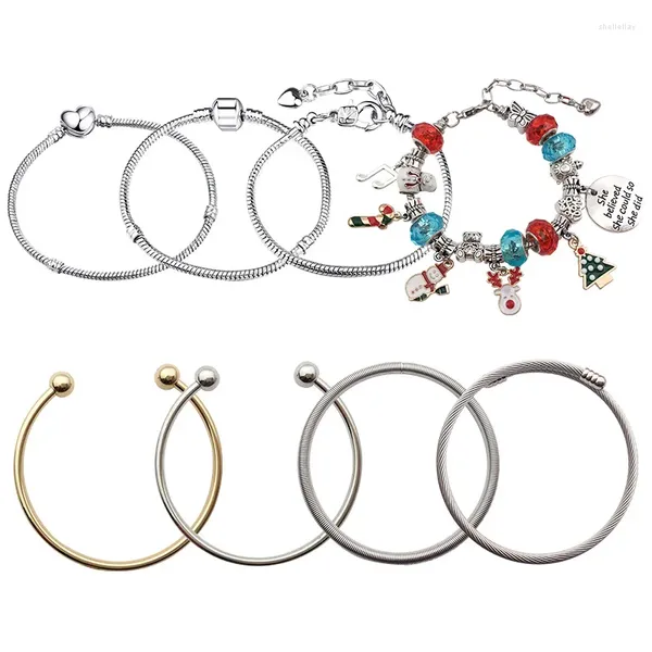 Braccialetti con ciondoli Uomo Donna Bracciale semplice universale Moda regolabile Stringa a mano Accessori fai da te Componenti di risultati di gioielli