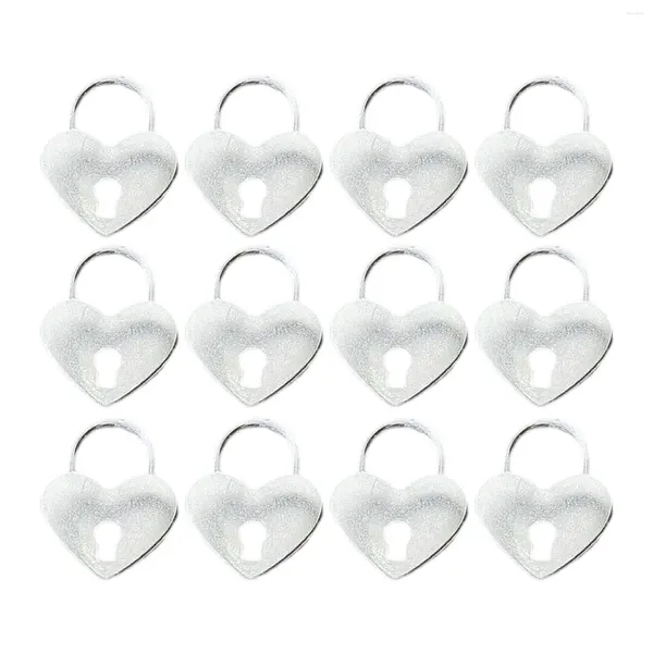 Encantos Modern Heart Lock Love Pattern Pingente para acessórios de chaveiro