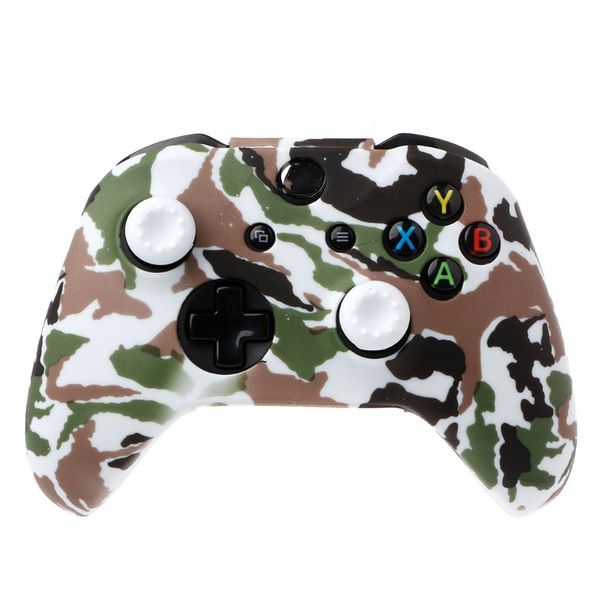 Custodia per controller di gioco Xbox One Custodie protettive per joystick per gamepad Cover per gamepad in silicone mimetico per controller Xbox One X S Dropshipping