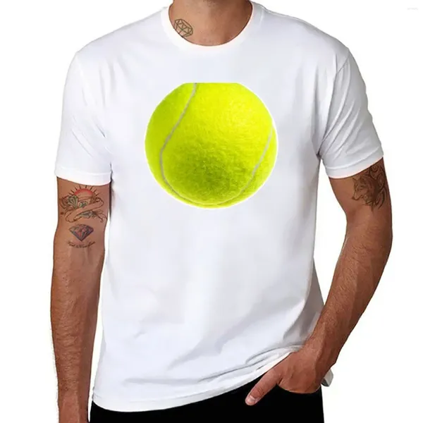 Erkek Polos Sadece Tenis Ball Tişört Tişört Tişört Adam Grafik Vintage Siyah Gömlek Erkekler Egzersiz