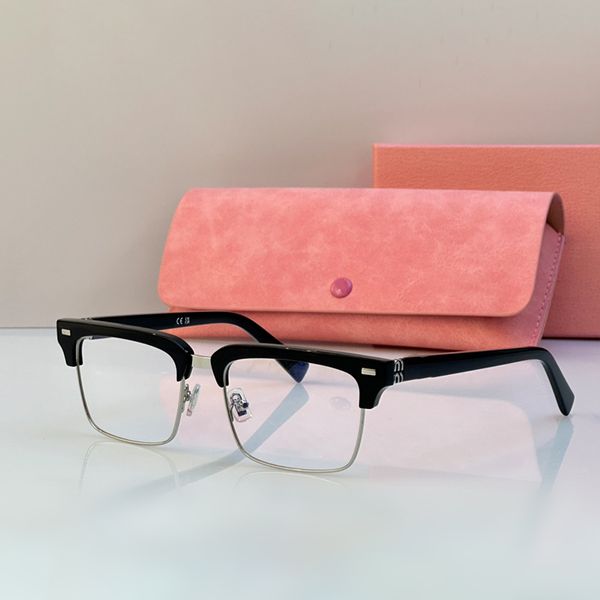 Tasarımcı Güneş Gözlüğü Kadın Mui Mui Güneş Gözlüğü Avrupa Amerikan Yeni gözlükler Kaş metal pist stili yüksek kaliteli optik çerçeve özelleştirilebilir lens gözlükleri