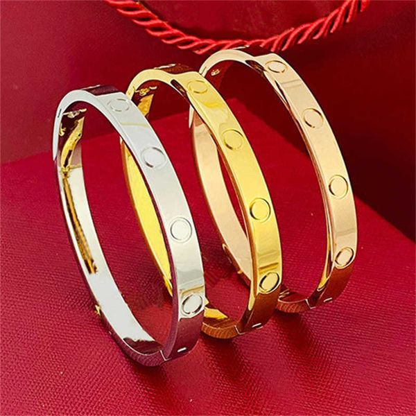 Um clássico pulseira esterlina pulseiras para mulheres prata cristal diamante grande pulso encantador atacado jóias luxo ouro jewlery designer pulseira na moda chirstmas g