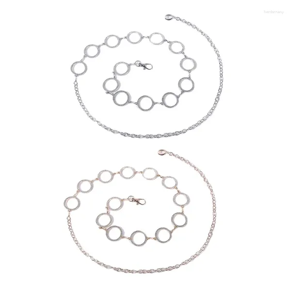 Поясные поясные цепочка y2k субкультура сексуальная металлическая диаманта для вечеринок/клуба банкет костюмы ювелирные украшения