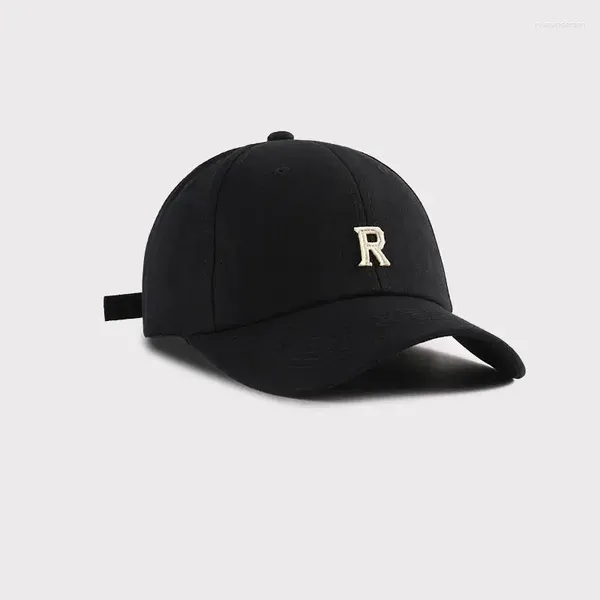 Cappellini da baseball 2024 Four Seasons Lettera R Ricamo in cotone Casquette Berretto da baseball Cappelli di snapback regolabili per uomini e donne 42