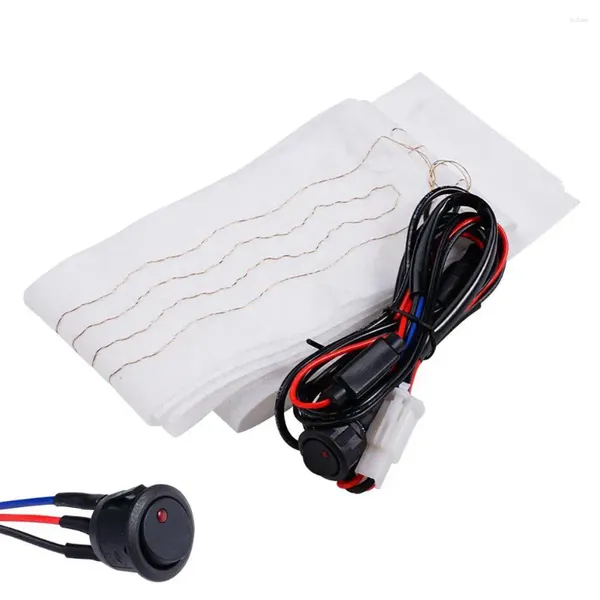 Volante cobre kit de aquecimento do carro 6 engrenagens plástico peças calor interruptor azul almofadas fibra carbono quente led 12v wireharness pa c2b3