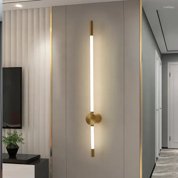 Lampada da parete per interni casa Led moderna GoldBlack Sconce per soggiorno Camera da letto Comodino Corridoio Corridoio Corridoio Luce notturna