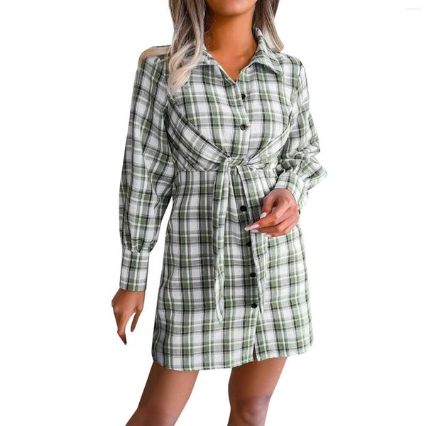 Casual Kleider Hemd Bage Größe Lang Plus Für Frau Plaid Bluse Leinen Abend Hülse T-shirt Herbst Baumwolle Es