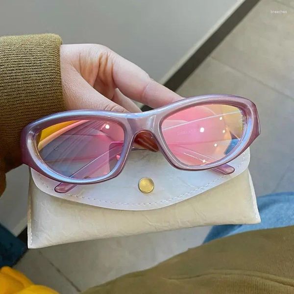 Солнцезащитные очки розового зеркала-пилота, брендовые дизайнерские мужские или женские крутые солнцезащитные очки со звездами, супер женские оттенки