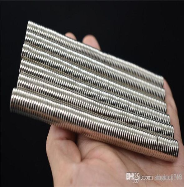 Günstige ganze 100 teile/los Starke Seltene Magnete Erde Runde NdFeb Neodym Magnet N50 Dia12x12mm super leistungsstarke ganze4414450