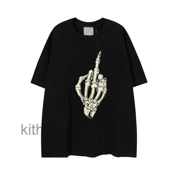 Erkekler Gömlek Tasarımcı Kadınlar Tshirt Giysileri En İyi Galeri Depoları Gömlek Tee Giysileri Yuvarlak Kısa Kollu Pamuk Mektup Moda Yaz Hiphop Kafatası Ha H IZ6A C63S