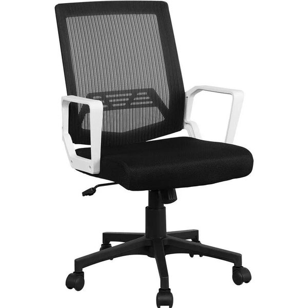 Móveis MidBack Mesh Cadeira de escritório Tarefa executiva Cadeira de mesa ergonômica para computador Gray179j