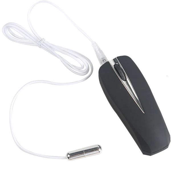 Harnröhrenvibrator Männlicher Harnröhrensound Penis Plug Vibrierende Elektrodilatatoren Stimulation Sexspielzeug für Männer Sounding 240102