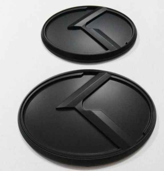 2 шт. Новый 3D черный логотип K, наклейка-эмблема, подходит для KIA OPTIMA K5 20112018car Emblems9228903