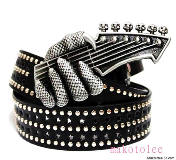 2021 niedrig ganze coole Männer039s Kugeln Niete Punk Schädel Poker Trend Kugel Hip Hop Heavy Metal Stil Gürtel Mode Geschenk 7608248