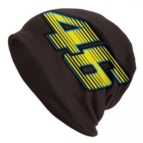 Berretti Italian Racer Rossis Cappelli per cofano Cappello per maglieria da strada per uomo Donna Caldo inverno Moto da corsa Skullies Berretti Berretti