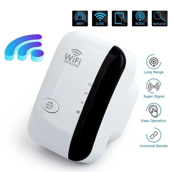 Router Ripetitore Wifi 300Mbps Espansione wireless Punto di accesso Router Amplificatori di segnale 802.11Nb Estendi la portata dell'amplificatore Comp consegna drop Otmjm