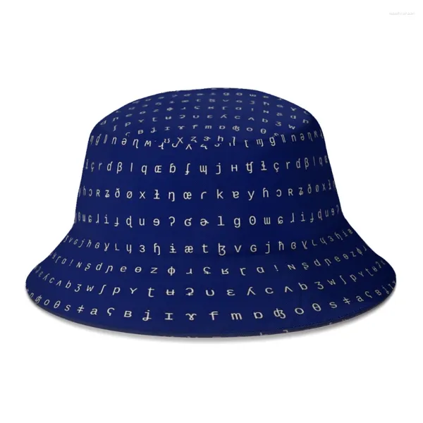 Berets IPA Face In Navy Code Geek Linux Eimer Hut Für Frauen Männer Teenager Faltbare Bob Fischer Hüte Panama Kappe herbst