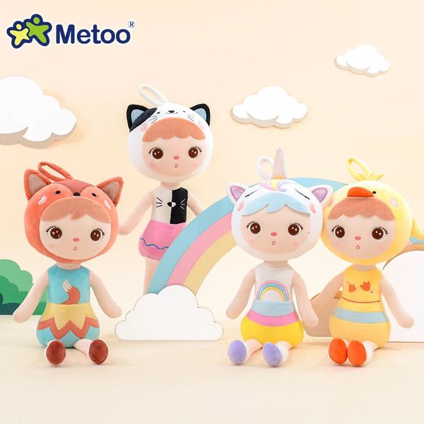 Est 48cm Peluş Bebek Yumuşak Dolgulu Unicorn Keppel Çocuk Kız Çocuk Oyuncak Fox Kitty Sevimli Süsler Kızlar İçin 231229