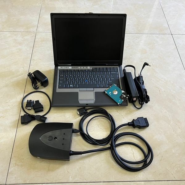 Para honda hds ele com/usb ferramenta de diagnóstico com laptop d630 4gb ram conjunto completo lido para usar