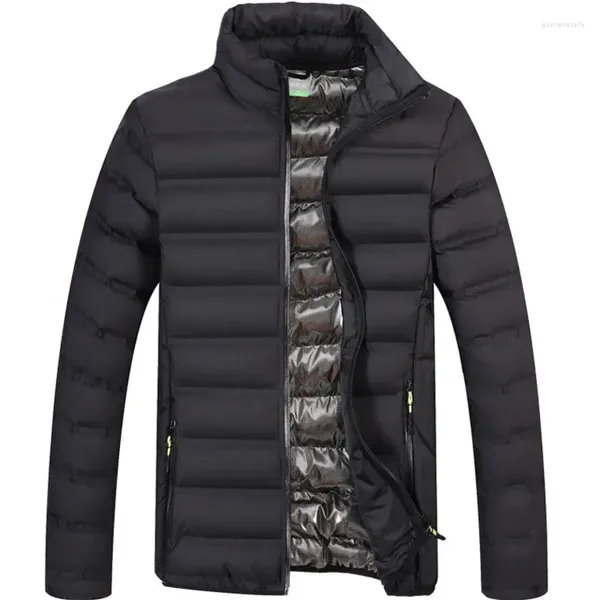 Männer Jacken Männer Warme Winter Parka Bomber Slim Fit Windjacke Mäntel Mann Streetwear Männliche Sportswear Herbst Kleidung Tops