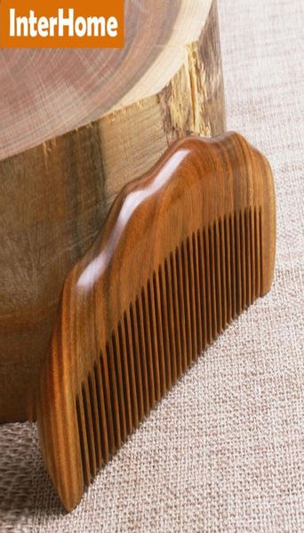 Hochwertige, erstklassige Boutique-Haarkämme aus Holz, luxuriöses, kostbares afrikanisches, kostbares Ebenholz, exquisites Handwerk, rein 4683071