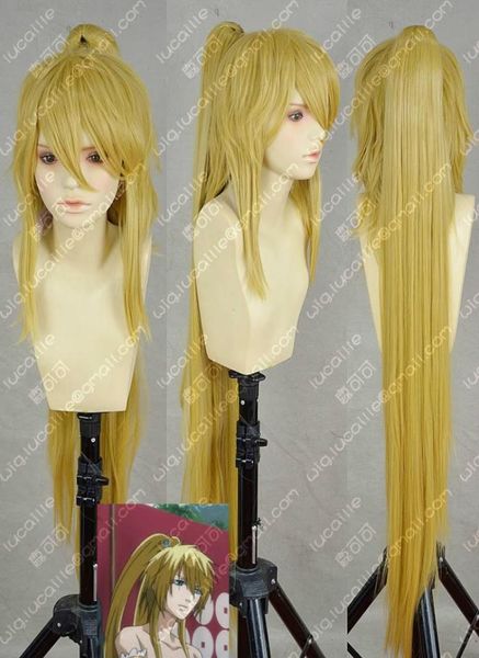 Brave10 Anna Yeni Uzun Altın Sarışın Cosplay Costume Wig Ponytailgtgtgtgtgt WIG3833868