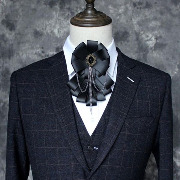 Nuovi papillon per uomo fatti a mano in stile britannico Wedding Groomsman Bowtie Cravatta Accessori di abbigliamento moda 16 9cm270l