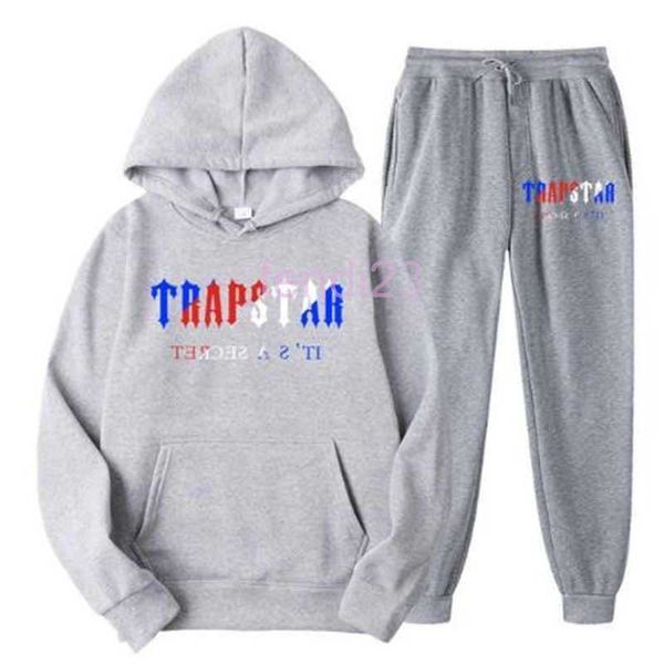 Mens Trapstar Trailtsuits Sweater Set Tasarımcı Sokak Giyim Sweatshirts Spor Suit Peluş Mektup Dekorasyon Kalın Hoodies Erkek Pantolon 8nv7