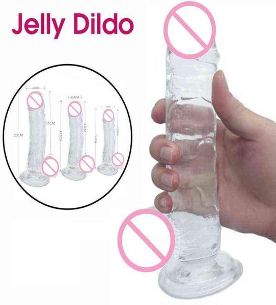 NXY Dildos Saúde Tpe Privado Múltiplo Tamanho Pênis Falso Barato Brinquedos Sexuais Butt Plug Anal Strap em Ventosa Enorme Vibrador Realista 2201779873