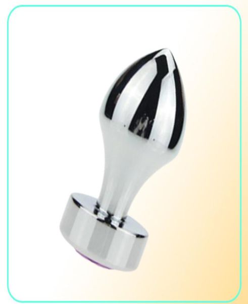 Metal anal butt plug aço inoxidável anal plug contas jóias ânus anal jóias inserção produtos sexuais brinquedo para adulto263p5123508