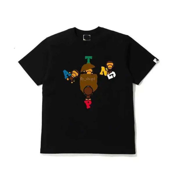 Bapes Shirt Herren-T-Shirts Designermode Luxurys Bapely Klassisches Herren- und Damen-T-Shirt Atmungsaktiv Hip Hop Monkey High Street Streetwear Sweatshirts 886