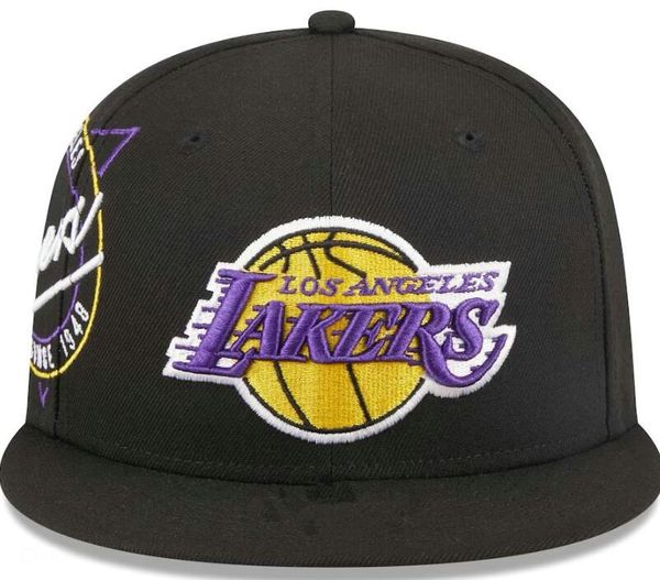 2024 Los Angeles American Basketball Lakers in der Saison Tournament Champions Snapback Hats Teams Luxus Casquette Sports Hat Strapback Snap Back Verstellbare Kappe a8